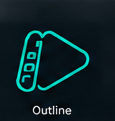 Icon outline